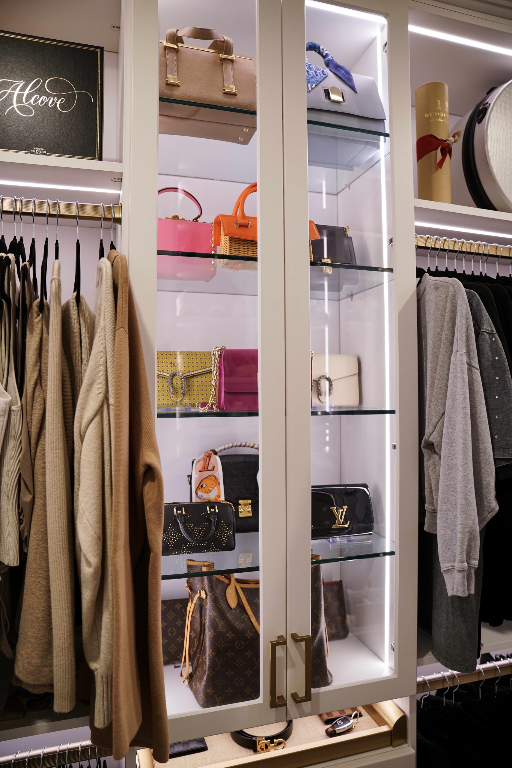Hidden Closet Storage Image of hidden closet storage.